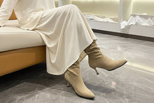 Load image into Gallery viewer, Women's Pointed-Toe Stiletto Ankle Boots – Thickened Winter High Heel