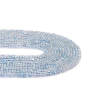 Load image into Gallery viewer, Genuine Aquamarine Faceted Cube Beads, 2.5mm, Sku#U1532