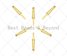 Load image into Gallery viewer, 18K Dainty Gold Pen Cap Shape Pendant/Charm, Necklace Bracelet Charm Pendant,9x50mm, Sku#LK268
