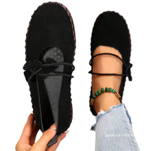 Load image into Gallery viewer, Women's Retro Breathable Round-Toe Flats - Lightweight Slip-On Shoes with Soft Soles