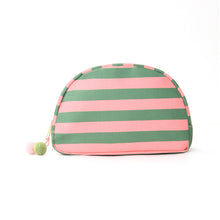 Load image into Gallery viewer, Striped Fashionable Shell-Shaped Makeup Bag