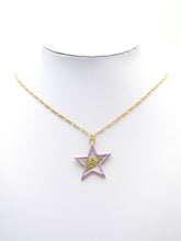 Load image into Gallery viewer, Large Gold Colorful Enamel Love Star Charm, Sku#B335