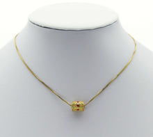Load image into Gallery viewer, Gold Enamel Hexagon Tube Spacer Beads, Sku#LX61