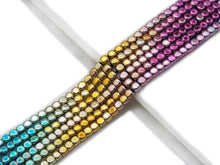 Load image into Gallery viewer, Rainbow Natural Hematite Smooth Cube Beads Sku#S145/S139