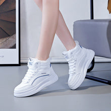 Load image into Gallery viewer, Women's Fleece-Lined High-Top Sneakers | Insulated Casual Winter Shoes