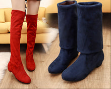 Load image into Gallery viewer, Women's Over-the-Knee Chunky Heel Boots | Korean Fashion Fall Winter Boots