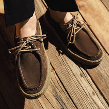 Load image into Gallery viewer, Men's Suede Leather Sneakers - British Style Casual Outdoor Shoes