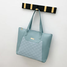 Load image into Gallery viewer, Diamond-Embossed Large-Capacity Tote Bag