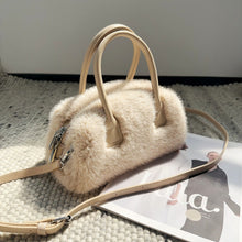 Load image into Gallery viewer, Faux Mink Fur Tote Bag