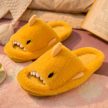 Load image into Gallery viewer, Unisex Shark Slippers | Fluffy Faux Fur House Shoes for Women &amp; Men