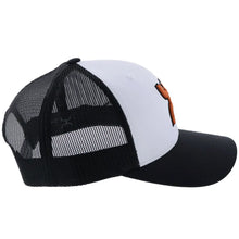 Load image into Gallery viewer, HOOey University of Texas Longhorns (Black/White/ Burnt Orange) - Trucker Cap