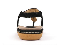Load image into Gallery viewer, Women's PU Ankle Strap Platform Sandals | Low Heel Open-Toe Summer Shoes