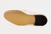 Load image into Gallery viewer, The Jupiter  Shoe White Spike Leather  Bit Dress Loafer Limited Edition Men Shoe