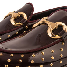 Load image into Gallery viewer, The Jupiter  Shoe Burgundy Spike Leather  Bit Dress Loafer Limited Edition Men Shoe