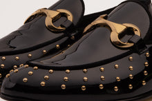 Load image into Gallery viewer, The Jupiter  Shoe Black Spike Leather  Bit Dress Loafer Limited Edition Men  Shoe