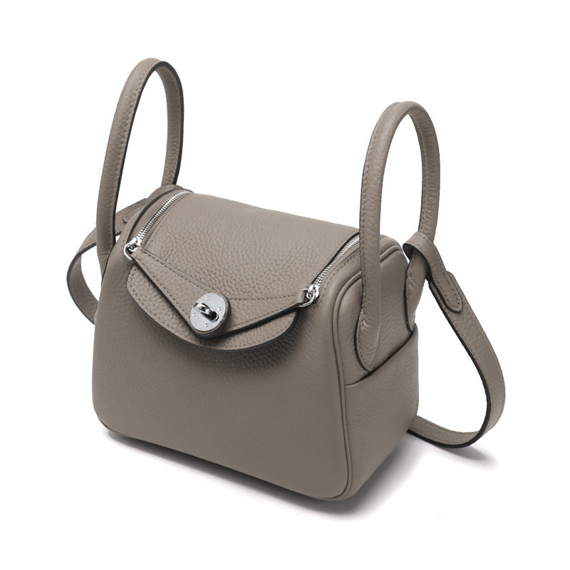 Genuine Leather Crossbody Shoulder Bag for Women – Multi-Color, 3 Sizes