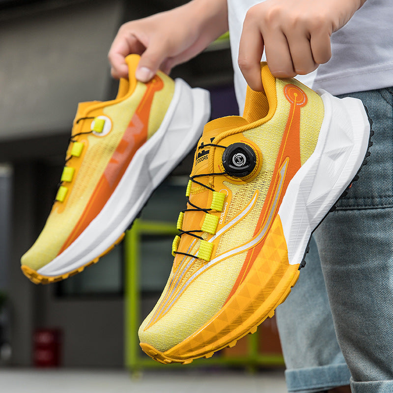 Unisex Off-Road Running Shoes - Breathable Athletic Sneakers with Non-Slip Sole