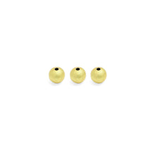 Load image into Gallery viewer, Matte Brushed Gold Round Ball Spacer beads, Sku#A199