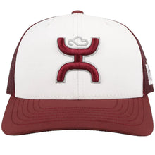 Load image into Gallery viewer, HOOey University of Montana (White/Maroon) - Trucker Cap