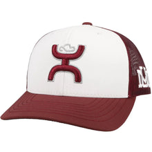 Load image into Gallery viewer, HOOey University of Montana (White/Maroon) - Trucker Cap
