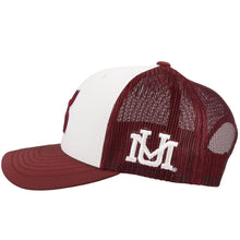 Load image into Gallery viewer, HOOey University of Montana (White/Maroon) - Trucker Cap