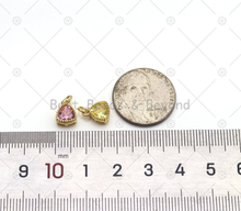 Load image into Gallery viewer, Big CZ Triangle Shape Pendant,Sku#LK526