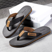 Load image into Gallery viewer, Men's Non-Slip Beach Sandals - Thick Sole Comfort Slides for Outdoor Wear