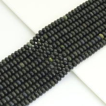 Load image into Gallery viewer, 5x8mm Rondelle Smooth Snakeskin Jasper Beads, Sku#U1920