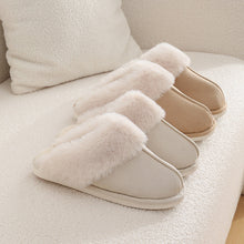 Load image into Gallery viewer, Plush Fur Slippers - Warm Non-Slip Indoor House Shoes