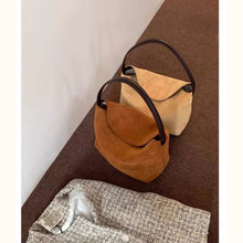 Load image into Gallery viewer, Retro Suede Women's Handbag – Korean Niche Design Shoulder &amp; Underarm Bag