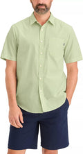 Dockers Mens Regular Fit Short Sleeve Casual Shirt (Standard and Big & Tall)