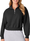 Hanes Women's EcoSmart Fleece Sweatshirt for Women, Soft Midweight - Full-Zip Hoodie, Sweatshirt, or 1/4 Zip