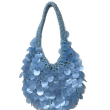Load image into Gallery viewer, New High-End Handmade Natural Sequin Handbag For Women