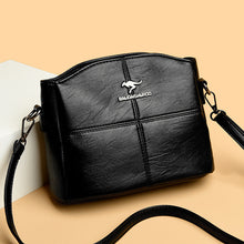 Load image into Gallery viewer, Women's Genuine Leather Embroidered Crossbody Bag – Large Capacity Shoulder Bag