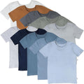 HonestBaby Baby Toddler & Kids' 100% Organic Cotton Short Sleeve T-Shirts (10-Pack)