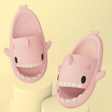 Load image into Gallery viewer, Cartoon Shark Slippers Funny Cute Soft EVA Indoor Outdoor Shoes