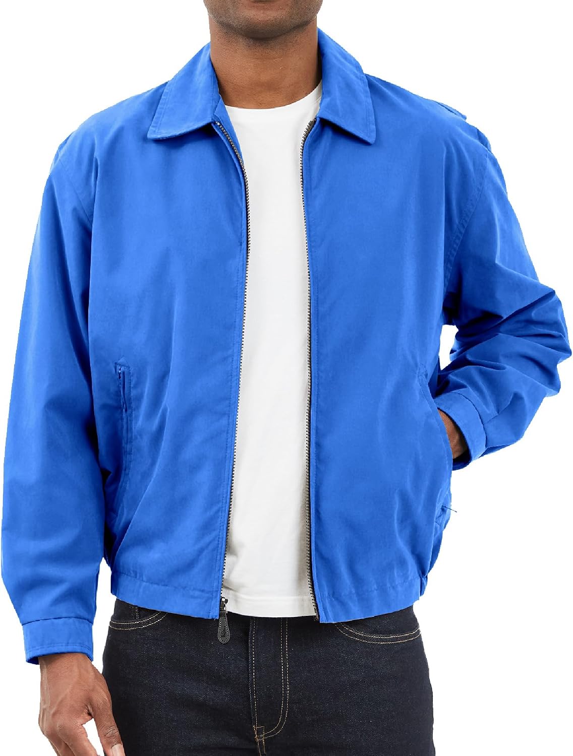 LONDON FOG Men's Auburn Zip-Front Golf Jacket (Regular & Big-Tall Sizes)