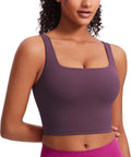 CRZ YOGA Butterluxe Square Neck Crop Tank Top