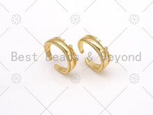 Load image into Gallery viewer, CZ Band Adjustable Ring, Sku#X211