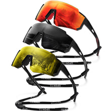 Load image into Gallery viewer, Polarized Sport Sunglasses for Men and Women, Lightweight TR90 Sun Glasses with UV Protection for Cycling Running