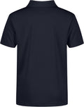 Nautica Boys' School Uniform Short Sleeve Polo Shirt, Button Closure, Moisture Wicking Performance Material