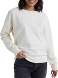 Hanes Originals Women's Fleece Sweatshirt, Midweight Sweatshirt for Women, Placed Flowers