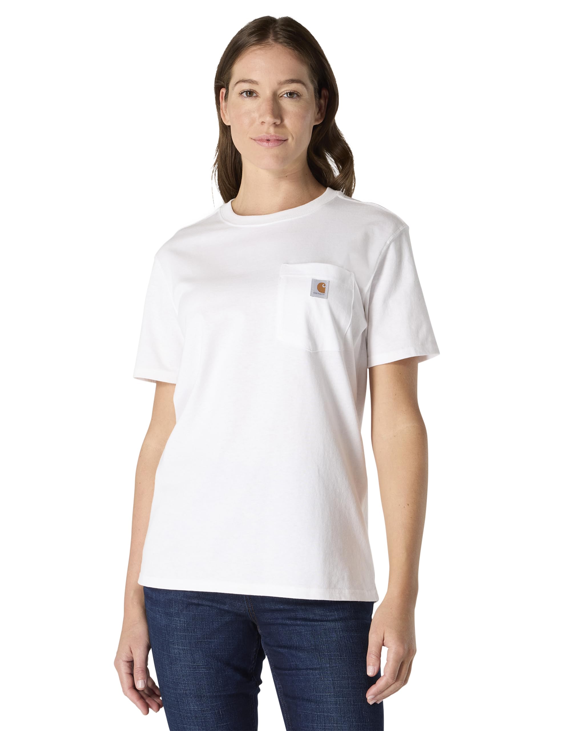 Carhartt Women's Iconic WK87 Pocket T-Shirt