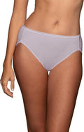 Vanity Fair Women's Illumination Hi Cut Panties, Silky Stretch & Satin Trim