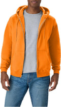 Hanes Men's Zip-up Hoodie, Ecosmart Fleece Full-zip Hoodie for Men, Hooded Sweatshirt