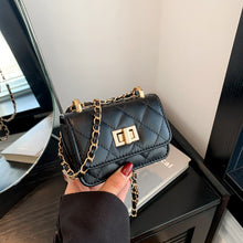 Load image into Gallery viewer, Fashionable Lock-Clasp Chain Crossbody Bag for Women - PU Leather All-Match Shoulder Bag