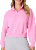 Hanes Women's EcoSmart Fleece Sweatshirt for Women, Soft Midweight - Full-Zip Hoodie, Sweatshirt, or 1/4 Zip