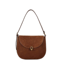 Load image into Gallery viewer, Women's Large-Capacity Genuine Leather Underarm Shoulder Bag – Streetwear Commuter Bag