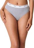Hanes Women's Originals Hi-leg Panties, Breathable Stretch Cotton Underwear, Assorted, 6-pack