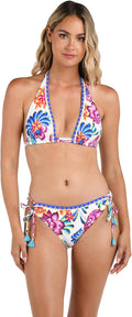 La Blanca Women's Halter Bikini Swimsuit Top
